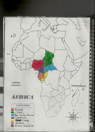 Sus vecinos de Camerún son: Nigeria, Chad, Rep. Centro Africana, Congo, Gabón y Guinea Ecuatorial.